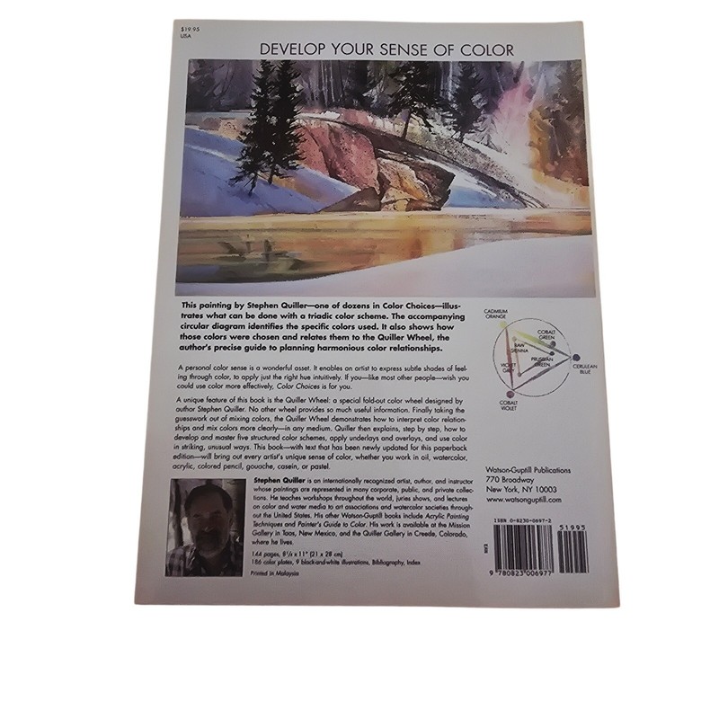 Color Choices Making Color Sense Out of Color Theory 0823006972 Paperback Signed gallery