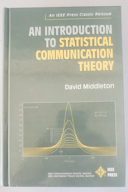 NEW Middleton Statistical Communication Theory IEEE 1996 Stanford/Livermore