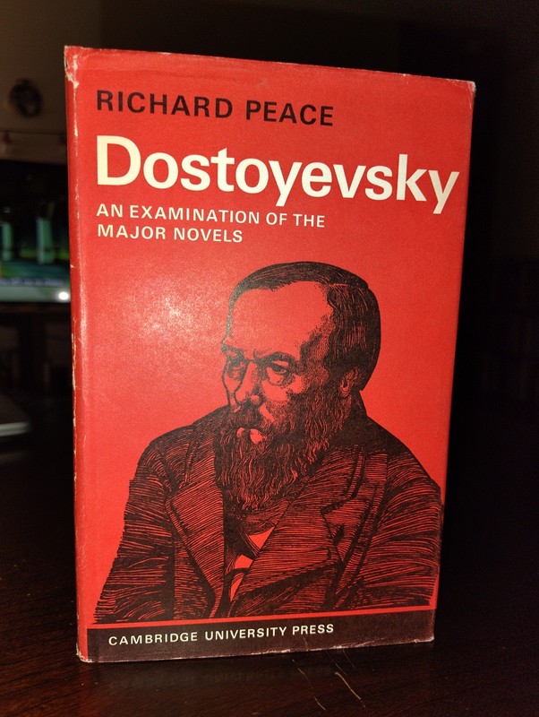 Major European Authors Ser.: Dostoyevsky by Richard Peace (1971, Hardcover)
