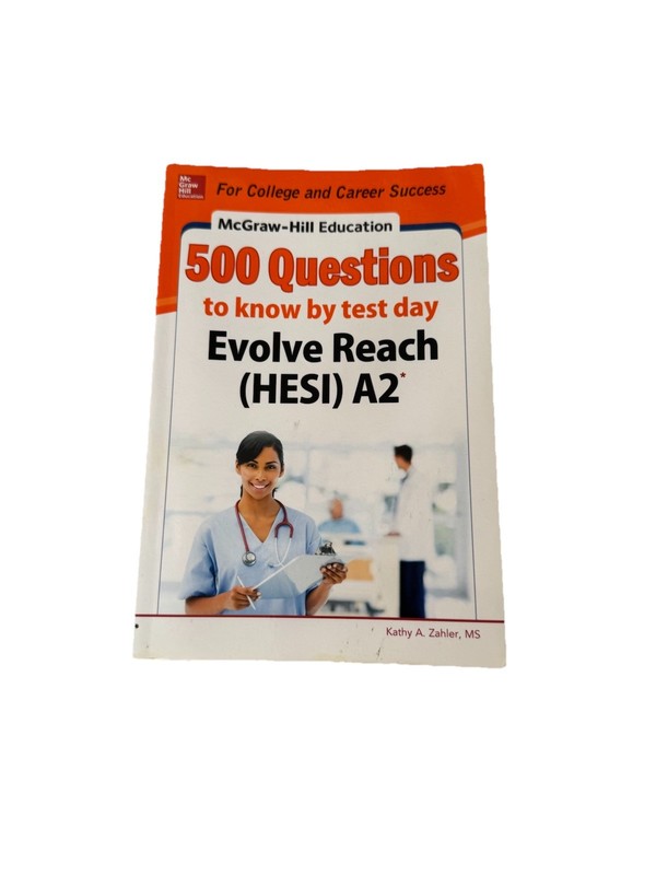 McGraw-Hill Education Hesi A2 Review by Kathy A. Zahler (2017, Trade Paperback)
