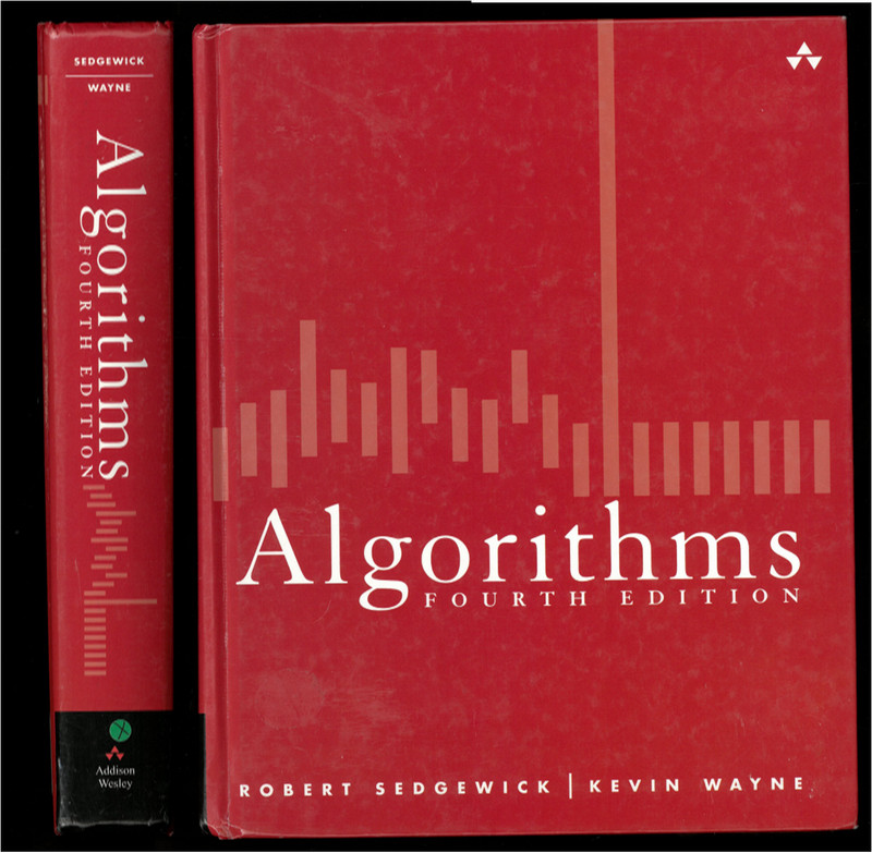 ALGORITHMS Fourth Ed Sedgewick Wayne Addison Wesley Hardcover 2011 CLEAN