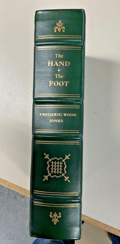 Principles of Anatomy as Seen in the Hand & Foot FW Jones Gryphon Leather