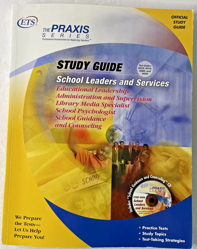 School Leaders and Services Study Guide -Praxis Study Guides -Paperback with CD