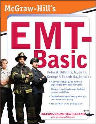 McGraw-Hill’s EMT-Basic – Paperback, by DiPrima Jr. Peter A.; – Acceptable n