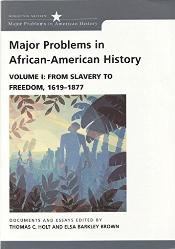 Major Problems in African American Hi… by Holt, Thomas C. Paperback / softback