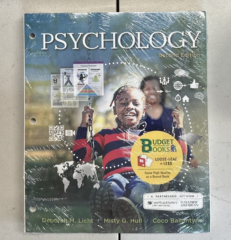 Loose-leaf Version for Scientific American: Psychology 2E Launchpad New Sealed