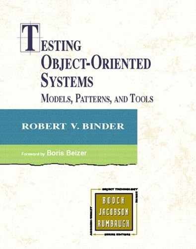 Testing Object-Oriented Systems: – Hardcover, by Binder Robert – Very Good