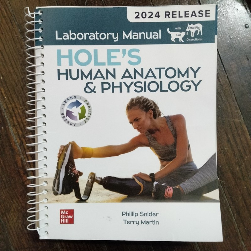 McGraw Hill Hole's Human Anatomy & Physiology Lab Manual 2024