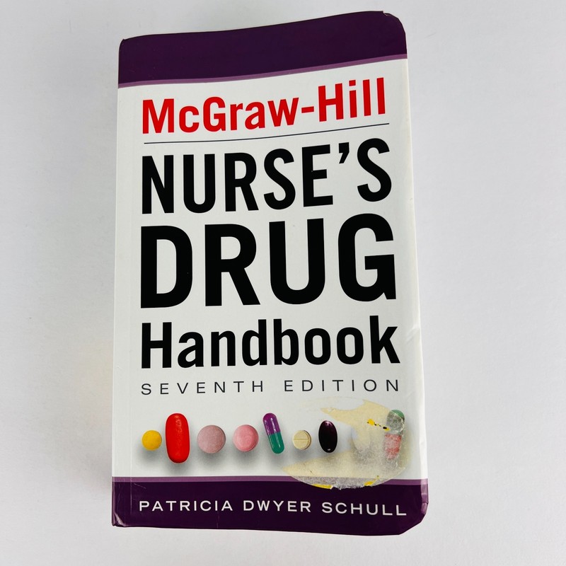 McGraw-Hill Nurses Drug Handbook Seventh Edition Book