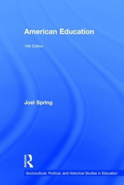 American Education Hardcover Joel Spring
