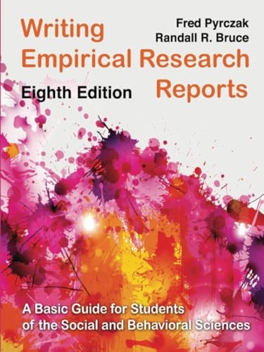 Writing Empirical Research Reports: A…, Pyrczak, Fred