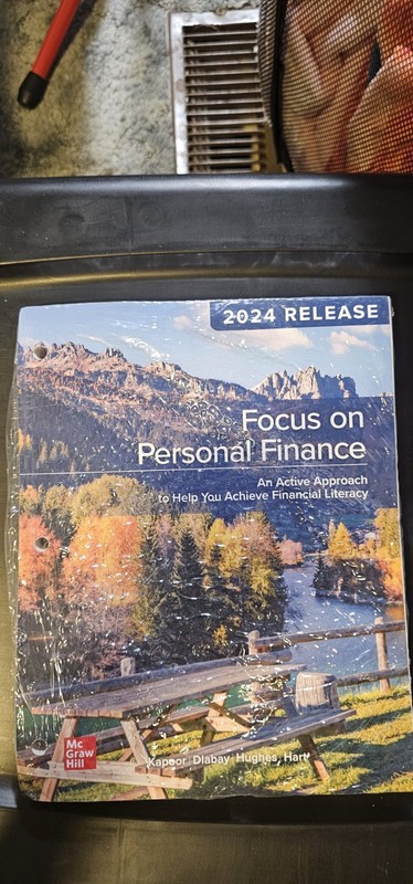 McGraw Hill Focus on Personal Finance 2024 Release Paperback (Connect)