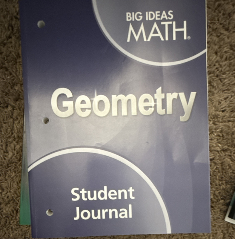 Big Ideas Learning Big Ideas Math Geometry Student Journal English Mathematics