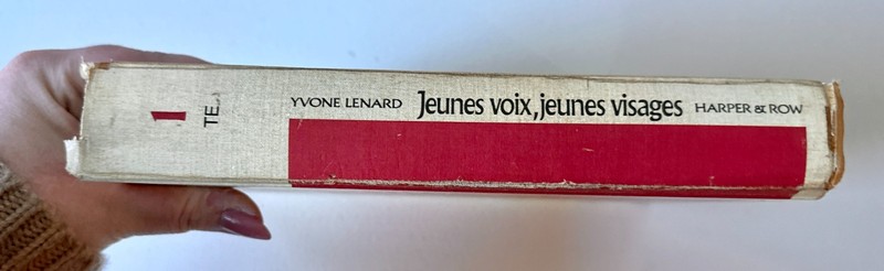 Jeunes Voix Jeunes Visages Teachers Edition 1970 Yvone Lenard French Textbook HC gallery