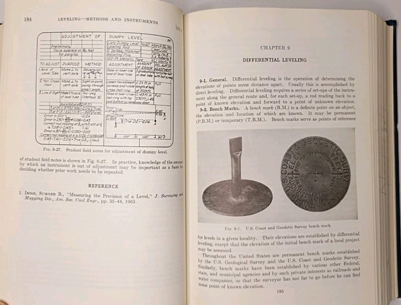 Vintage Surveying Theory And Practice Davis & Foote Fifth Edition 1966 McGraw-Hi gallery