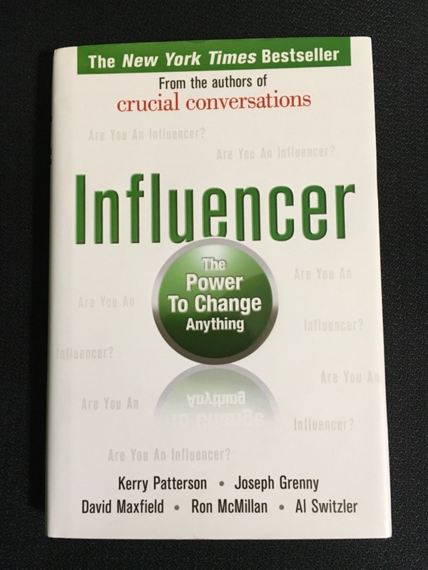 INFLUENCER the Power to Change Anything Patterson et al LikeNew HC/DJ QuikShip!