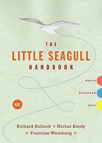 Little Seagull Handbook – Spiral-bound, by Richard Bullock; Michal – Acceptable