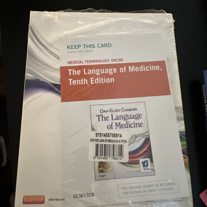 The Language of Medicine by Davi-Ellen Chabner (2013, Trade Paperback) gallery