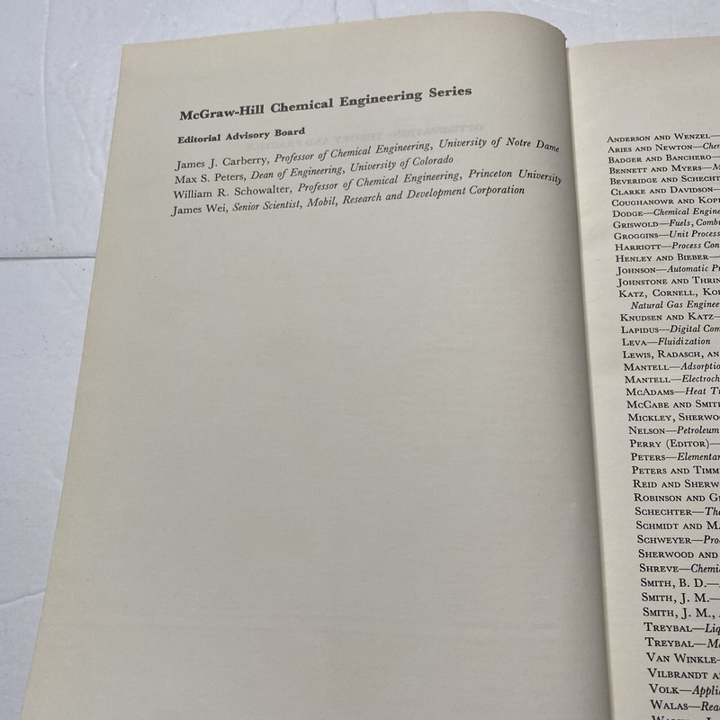 First Edition Optimization Theory and Practice Beveridge Schechter 1970 Vintage gallery