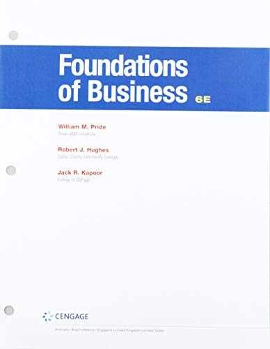 Bundle: Foundations of – Product Bundle, by Pride William M.; – Acceptable h