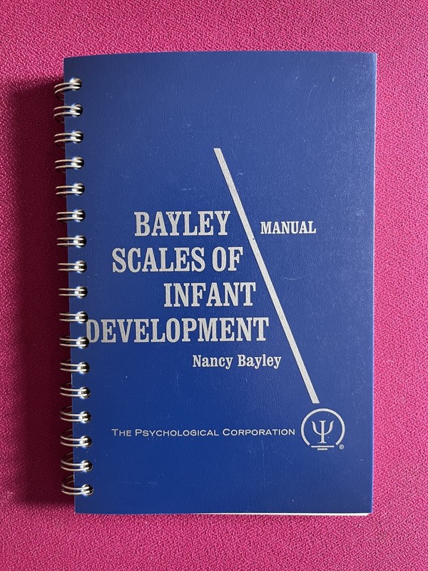 Bayley Scales of Infant Development (1969) Complete Set, Vintage Psychology Test