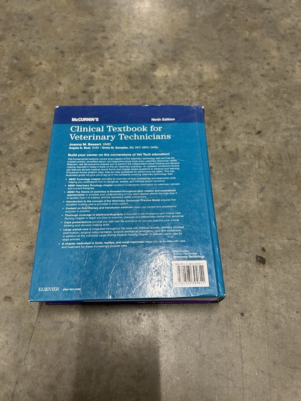 McCurnin's Clinical Textbook for Veterinary Technicians by Joanna M. Bassert... gallery