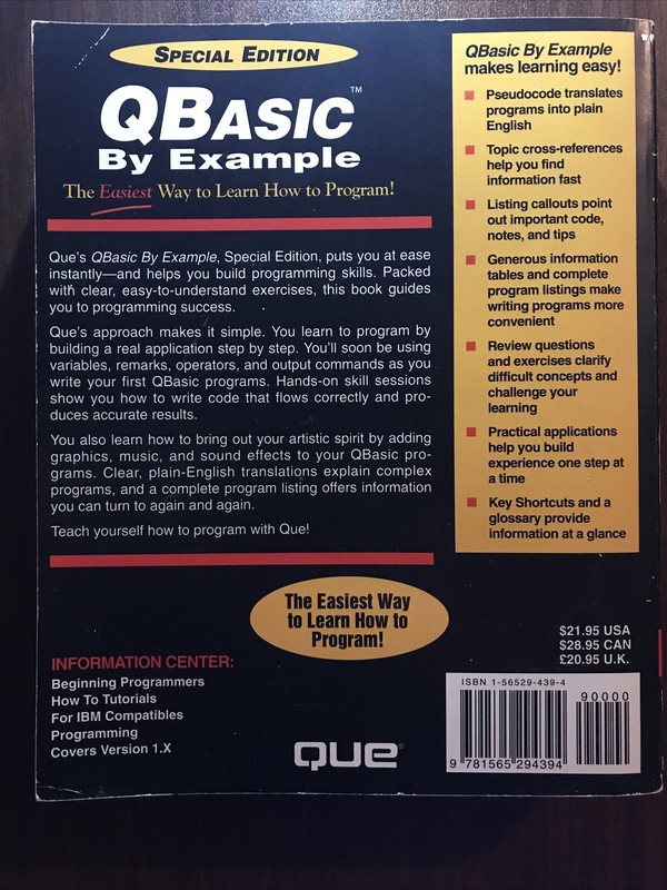QBasic by Example The Easiest Way to Learn How To Program gallery