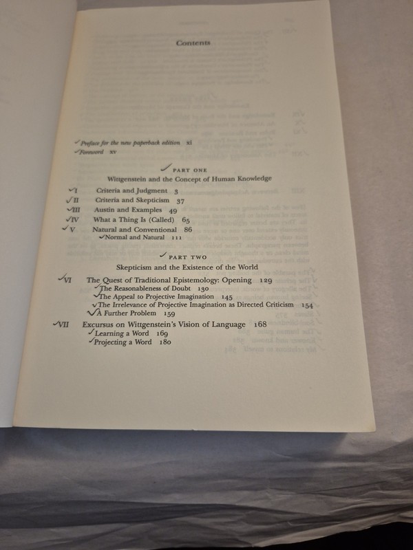 Claim of Reason Wittgenstein Skepticism Morality and Tragedy Stanley Cavell TPB gallery