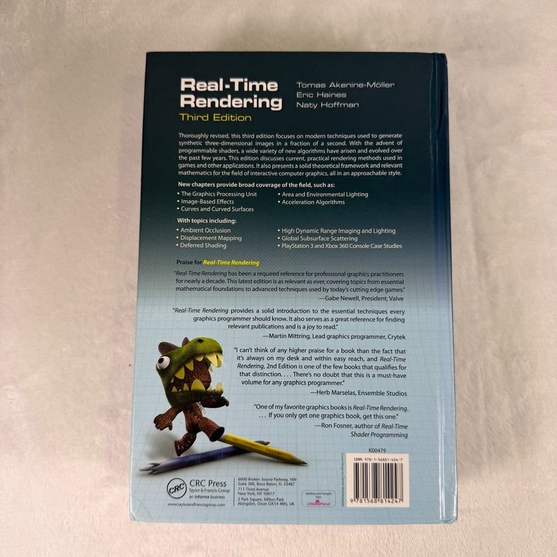Real-Time Rendering 3rd Edition Akenine-Möller Graphics Programming Book CRC gallery