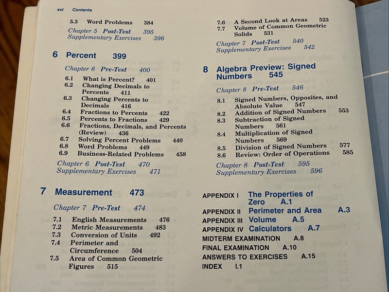 Arithmetic by James Rogers, Jack Barker and James Van Dyke ‘87 Text/Test/Answers gallery