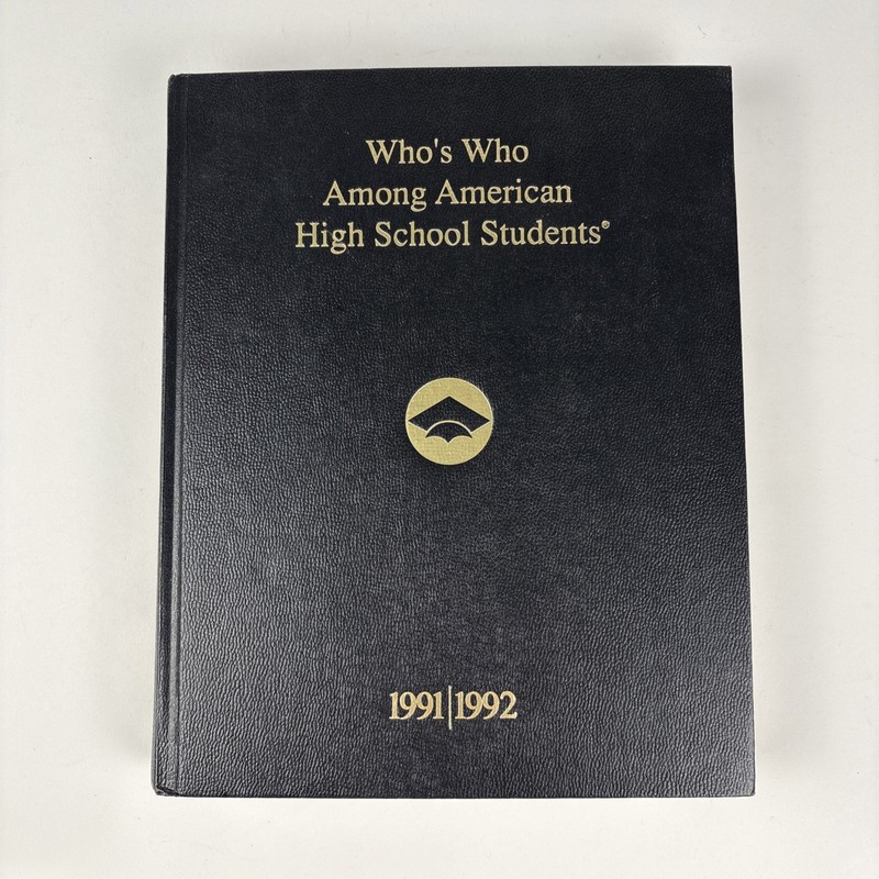 Who’s Who Among American High School Students 1991 – 1992 Texas