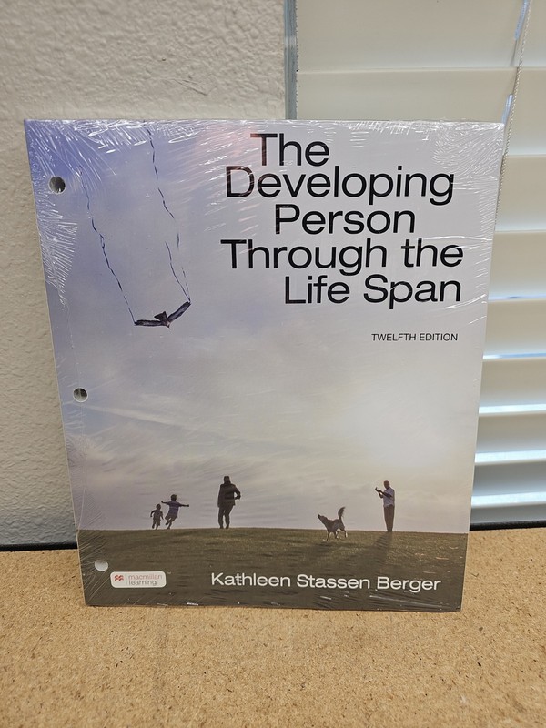 The Developing Person Through the Life Span 12th edition Paperback NEW Sealed