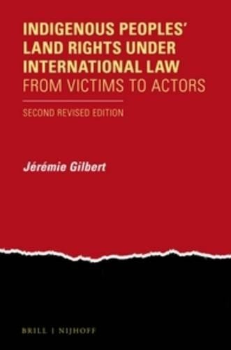 Jérémie Gilbert Indigenous Peoples’ Land Rights under In (Paperback) (UK IMPORT)