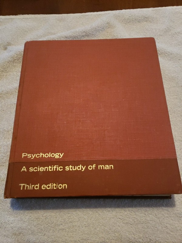 Psychology A Scientific Study Of Man Third Edition By Stanford & Wrightsman