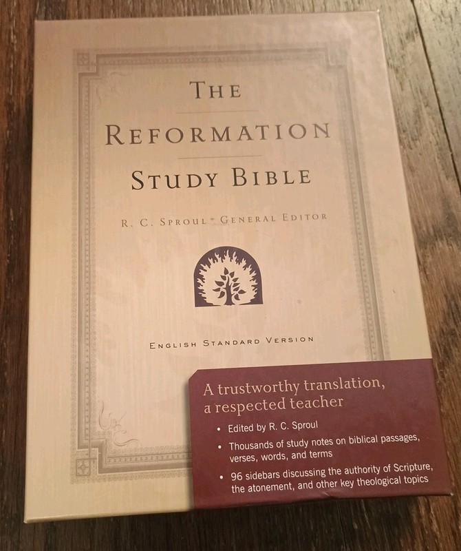 The Reformation Study Bible Hardcover (ESV) R.C. Sproul Ligonier Ministries New