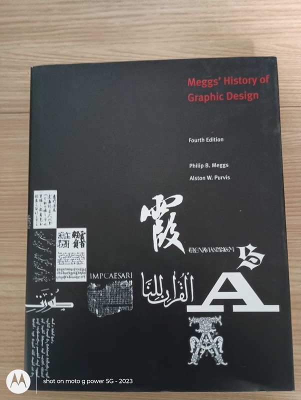 Meggs’ History of Graphic Design 4th Edition – Meggs & Purvis – Hardcover