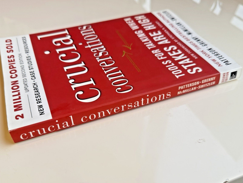 Crucial Conversations. Tools for talking. Patterson Grenny. Paperback . gallery