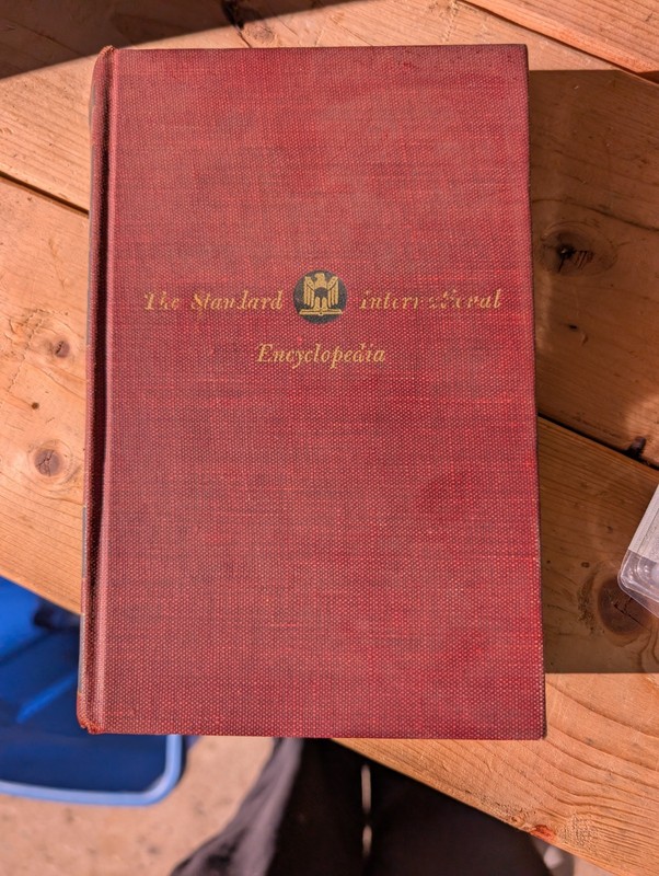 The Standard International Encyclopedia Volume 2 Print Date 1955