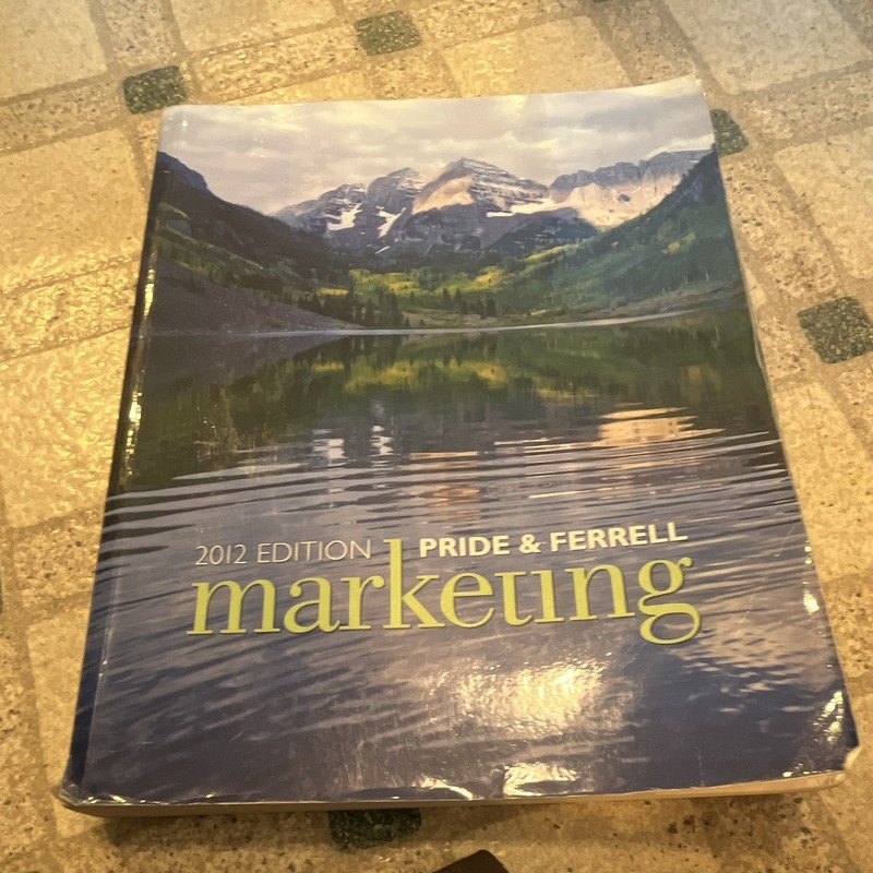Marketing 2012 by O. C. Ferrell and William M. Pride (2012, Trade Paperback)