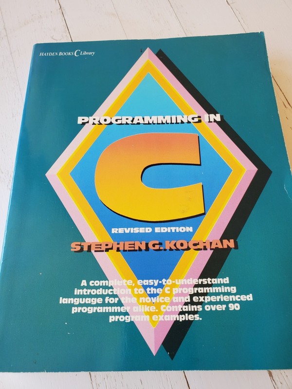 Programming In C, Revised Edition by Stephen G. Kochan, paperback, 1988