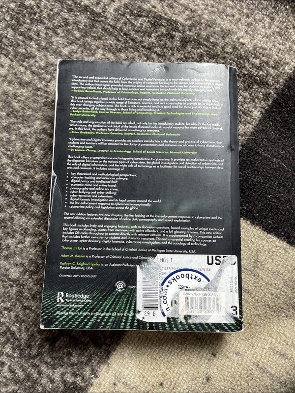 Cybercrime and Digital Forensics: An - Paperback, by Holt Thomas J.; - Good gallery