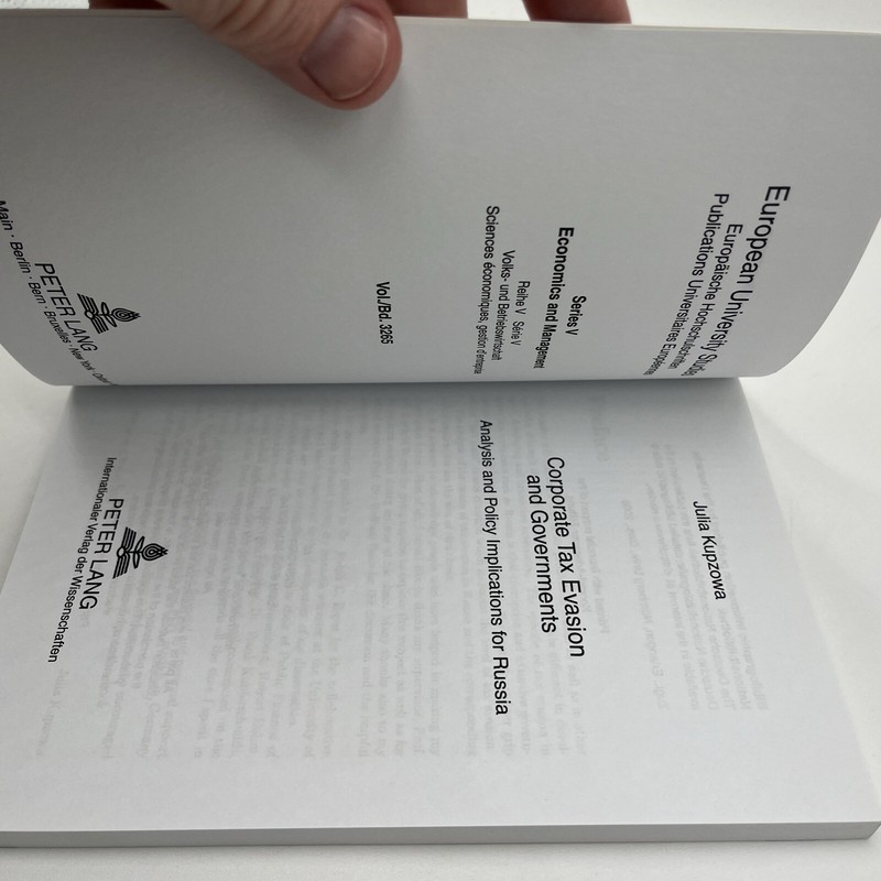 Corporate tax evasion and governments Analysis and policy implications Of Russia gallery