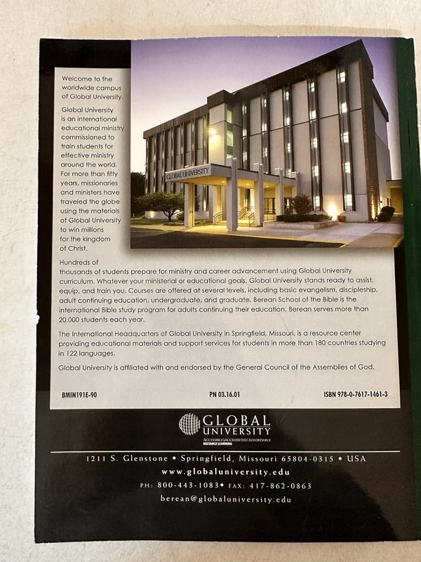 Beginning Ministerial Internship Global University 3rd Edition Student Manual gallery