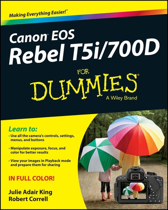 Canon EOS Rebel T5i/700D For Dummies – paperback King, Julie Adair|Correll, …