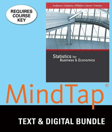 Bundle: Statistics for Business & Economics, Loose-leaf Version, 13th + MindTap