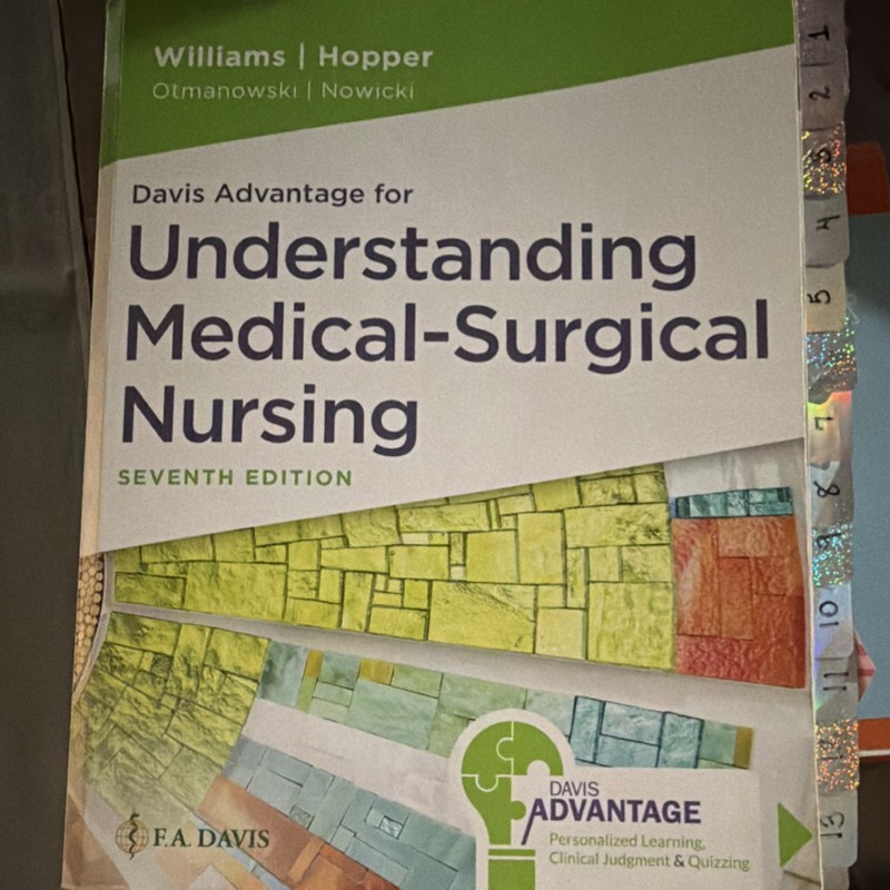 Davis Advantage Medical-Surgical Nursing Seventh Edition Paperback