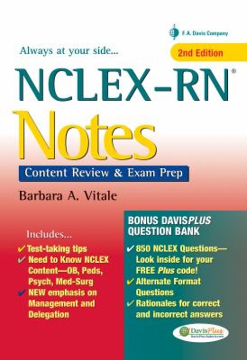NCLEX-RN Notes : Content Review and Exam Prep Spiral