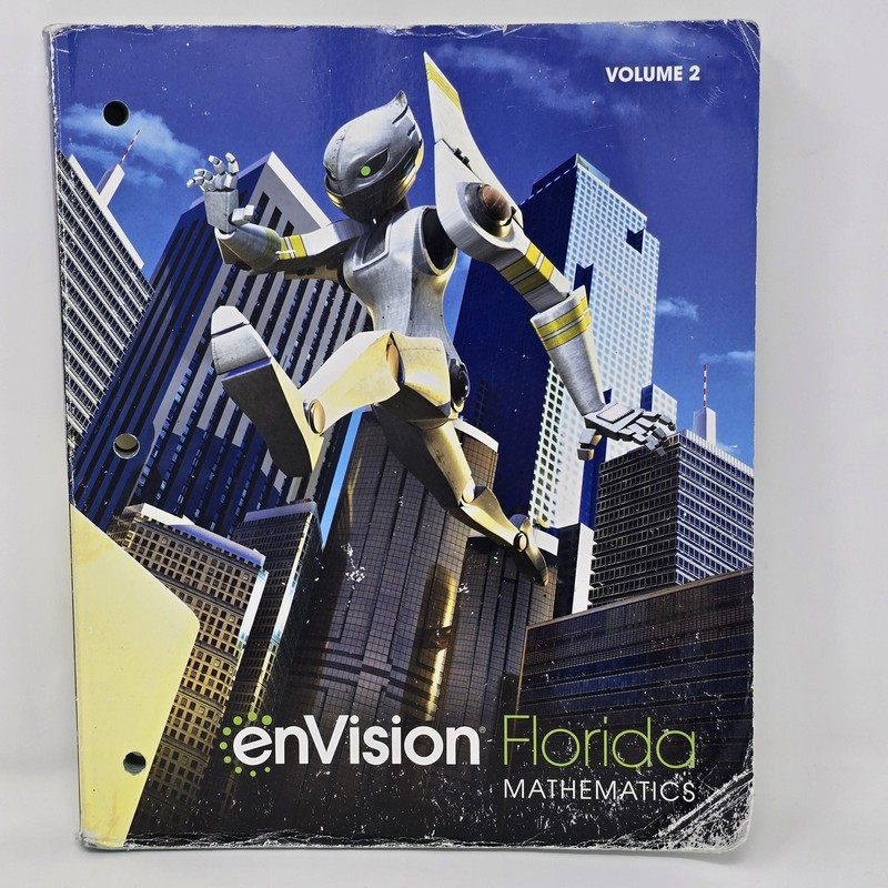 enVision Florida Mathematics Volume 2 Student Edition Grade 7 Savvas Softcover