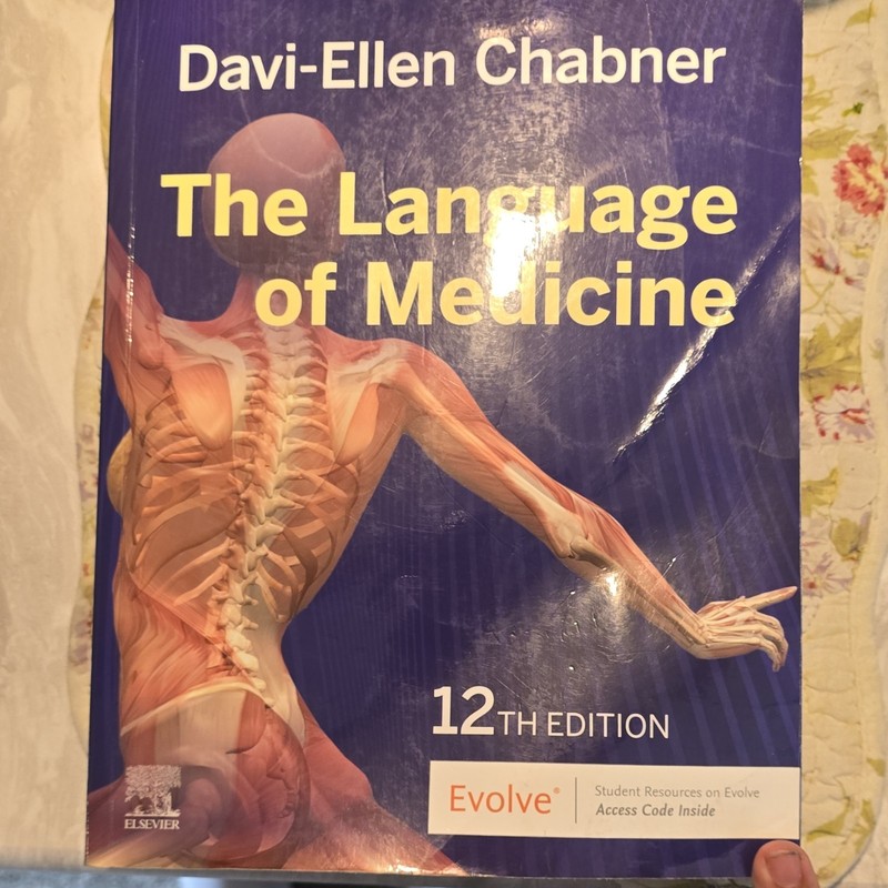 The Language of Medicine 12th Ed Textbook Davi-Ellen Chabner Elsevier