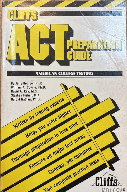 American College Testing Preparation Guide (Cliffs Preparation Guides)